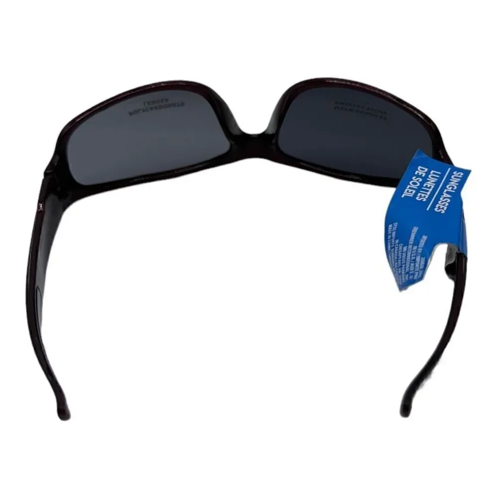 Sunglasses Classic maroon polycarbonate lenses, ultraviolet protection
